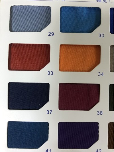 DG-JWLK 50D牛奶絲  克重：140g   幅寬172cm  成分：93%滌綸  7%氨綸 細節-1